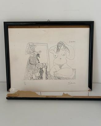 Picasso pablo incisione