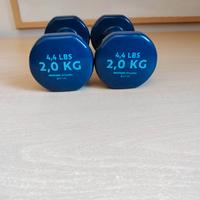 Manubri 2 Kg DECATHLON