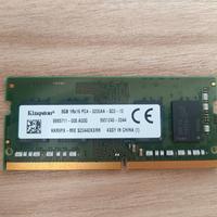 RAM Kingston DDR4 Sodimm da 8GB, 3200