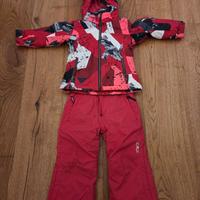Giacca a vento e pantaloni da sci CMP taglia 98