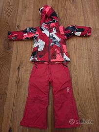 Giacca a vento e pantaloni da sci CMP taglia 98