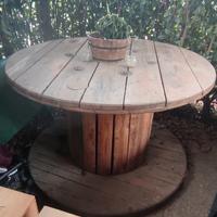 Bobina di legno/tavolo da esterno 