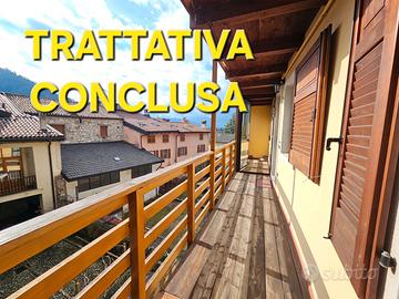 LIZZANA: BILOCALE con 2 BALCONI