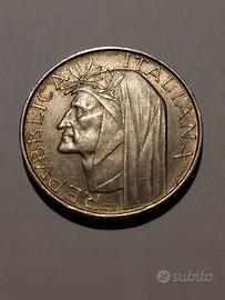 Moneta da 500 lire Dante Alighieri 