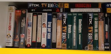 Collezione stock di multi cassette vhs film cinema