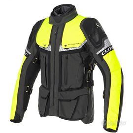 Giacca Clover Crossover 4 Wp Grey-Yellow Tg.XL