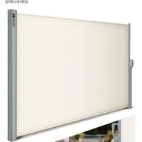 tenda paravento beige nuova