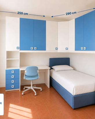 Cameretta Mondo Convenienza giessegi.