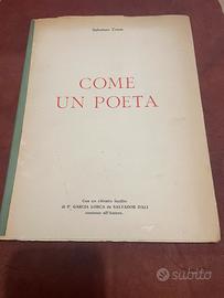 1955 raro “Come un poeta” , Cossù, con dedica