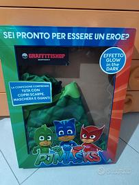 vestito carnevale Pjmasks geco