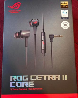 Cuffiette Gaming Rog Cetra 2 core