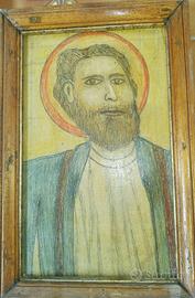 Quadro Disegno Matita e gessetti di San Giuseppe