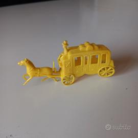 diligenza carrozza soldatini vintage anni 60