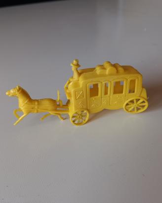 diligenza carrozza soldatini vintage anni 60