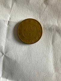 200 lire 1978 errore di conio