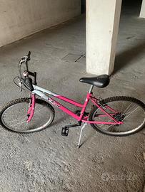 Bicicletta X-Trail rosa