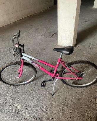 Bicicletta X-Trail rosa