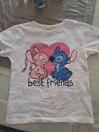 T shirt, maglietta mezza manica stitch