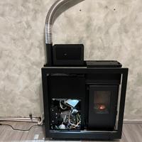 Termostufa idro pellet
