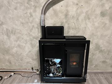 Termostufa idro pellet