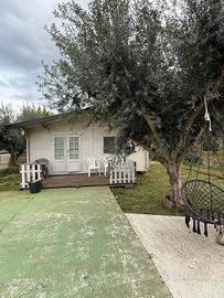 Terreno con servizi pronto per la stagione