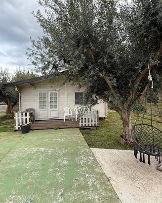 Terreno con servizi pronto per la stagione