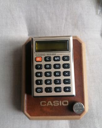 mini calcolatrice Casio 