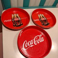 3 vassoi originali coca cola vintage.
Usati