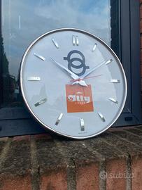 Orologio vintage caffè Illy pubblicitario, insegna