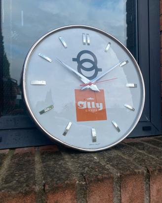 Orologio vintage caffè Illy pubblicitario, insegna