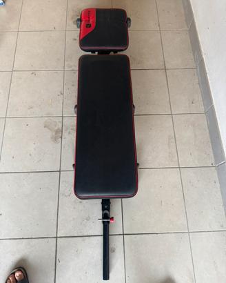Panca piana pieghevole Domyos Bench 500