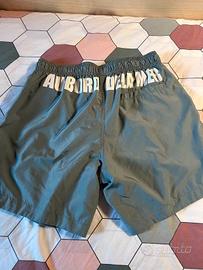 Costume da bagno H&M grigio con scritte – Taglia M