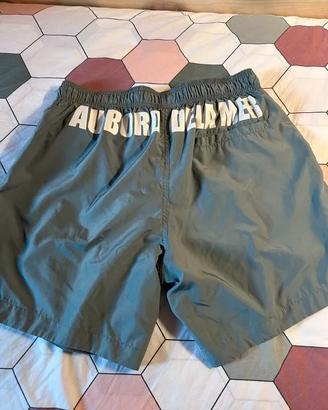 Costume da bagno H&M grigio con scritte – Taglia M