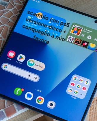 samsung z fold 7 blu 256gb