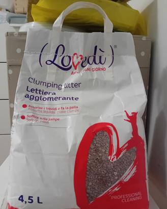 lettiera agglomerante