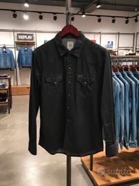 Camicia Replay in cotone catramato taglia S 
