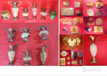 Vasetti/coppette ed altro in onice