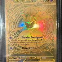 carta Pokemon mega gardevoir ex gold