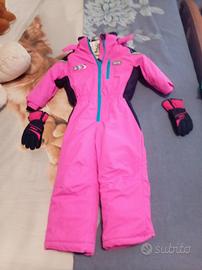 tuta neve bimba 