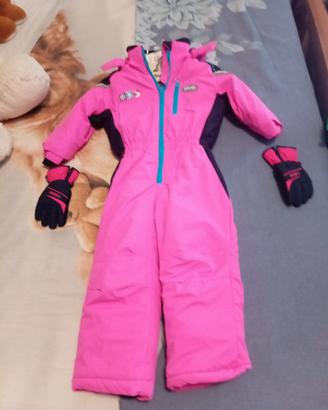 tuta neve bimba 