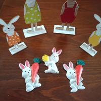 Set 3 calamite coniglio pasquale 