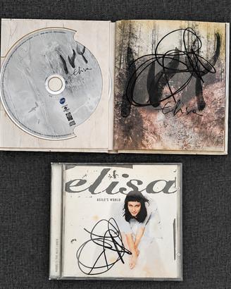 Lotto 2 CD autografati Elisa – IVY + Asile’s World