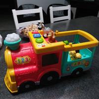 Trenino fisher Price con animali