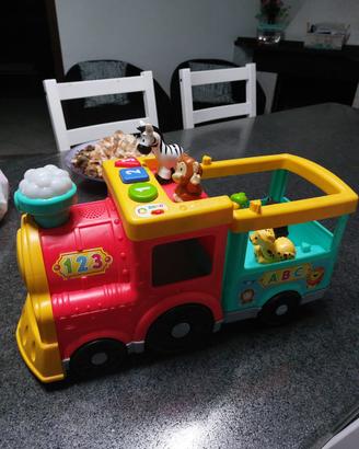 Trenino fisher Price con animali