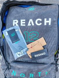 SET KITESURF NORTH REACH 12m + TAVOLA NUOVA
