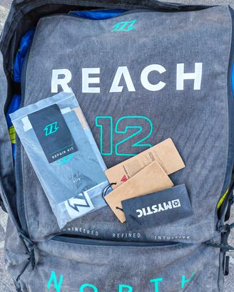 SET KITESURF NORTH REACH 12m + TAVOLA NUOVA