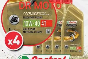 Olio moto motore castrol power 1 racing 10w40