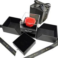 Scatolina con Rosa Eterna e Gioiello San Valentino