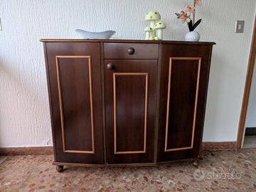 mobiletto con porta scarpe e cassetto
