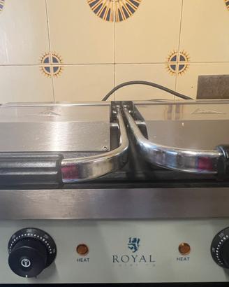 Piastra per panini liscio